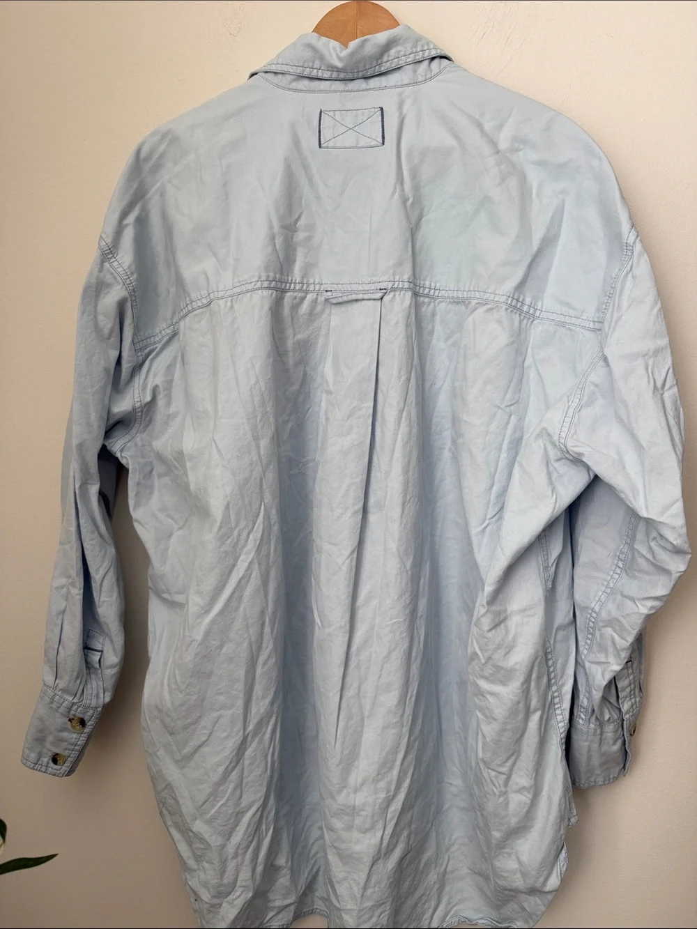 Free The People We The Free Freddie Oversize Shirt Oxford Size L